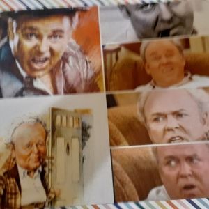 UNBRANDED new Archie bunker one of a kind mouse pad 7x9